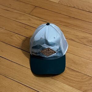 Lake Placid Women's Light Blue & Dark Green Mesh Trucker Hat